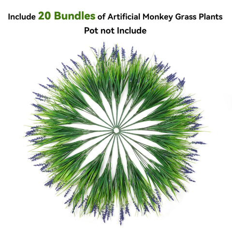 Ivydale 20pcs set suitable for porches, walkways, and planters
