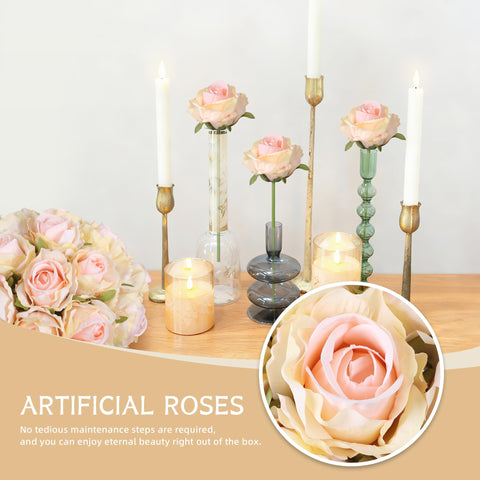 Ivydale rose silk texture closeup shows lifelike petals and rich color.
