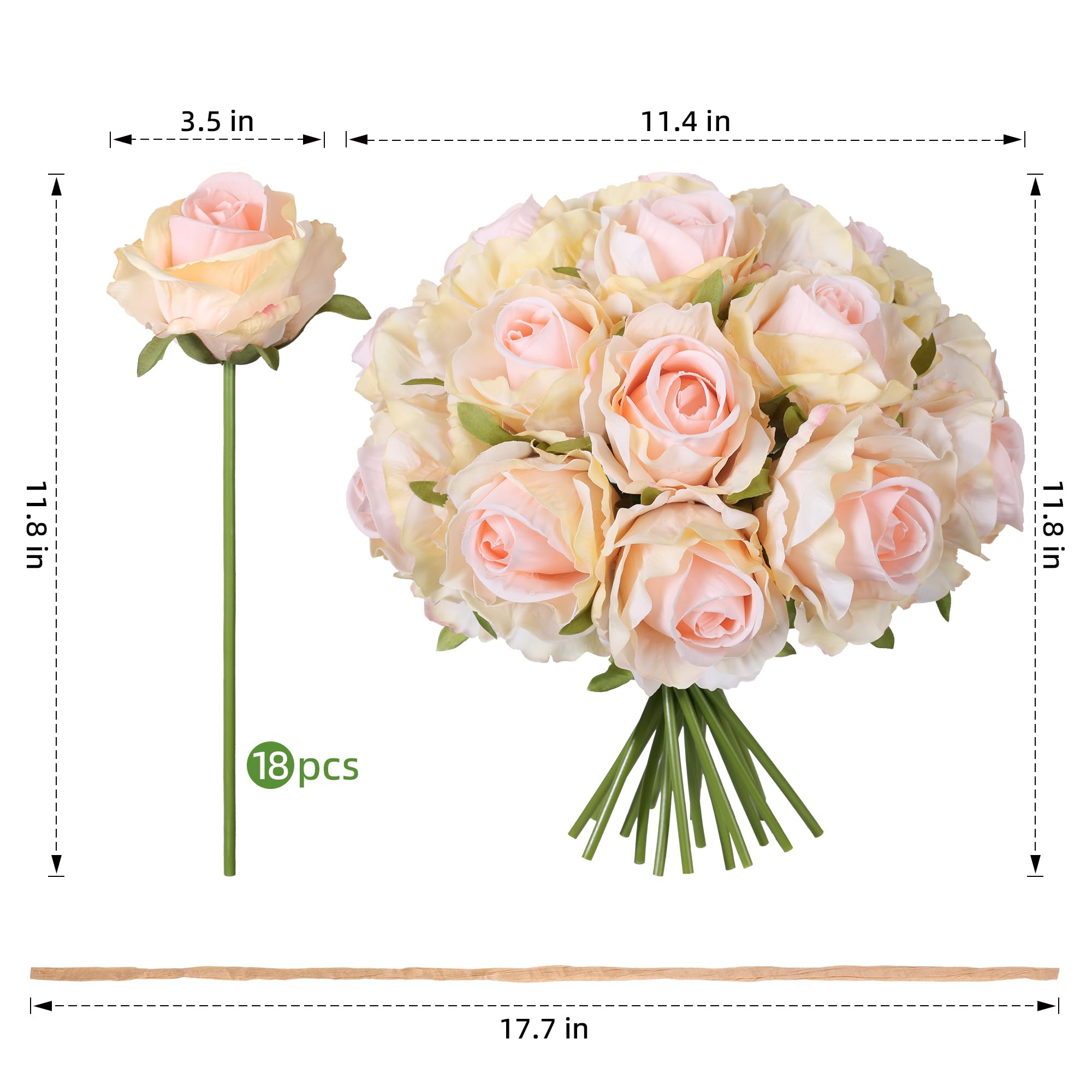 Ivydale roses multicolor bouquet reveals color variety for personalized celebrations.