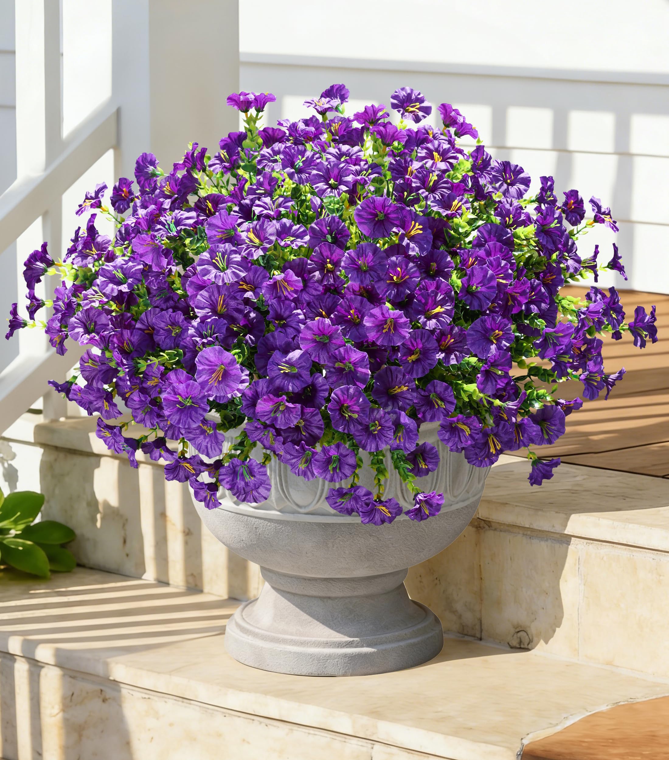 Ivydale UV-resistant artificial plants withstand sun without fading.