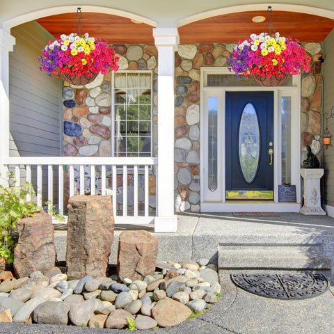 Ivydale UV-resistant fake flowers ready for weather-ready outdoor display