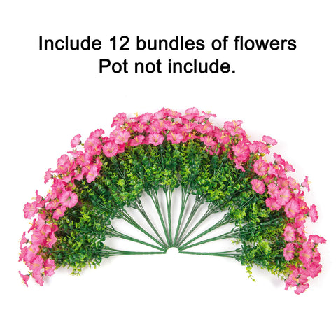 Ivydale UV-resistant fake flowers retaining color in sun for long-lasting décor
