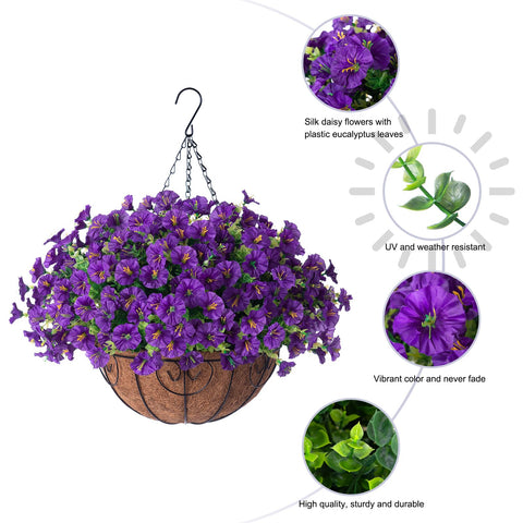 Ivydale UV-weather-resistant morning glory blooms stay vibrant