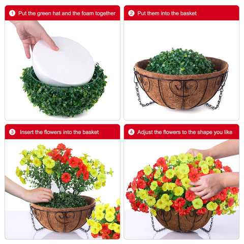 Ivydale weatherproof hanging bloom improving curb appeal outdoors
