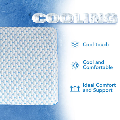 Iwacool versatile pillow for knees, travel, or children's use.
