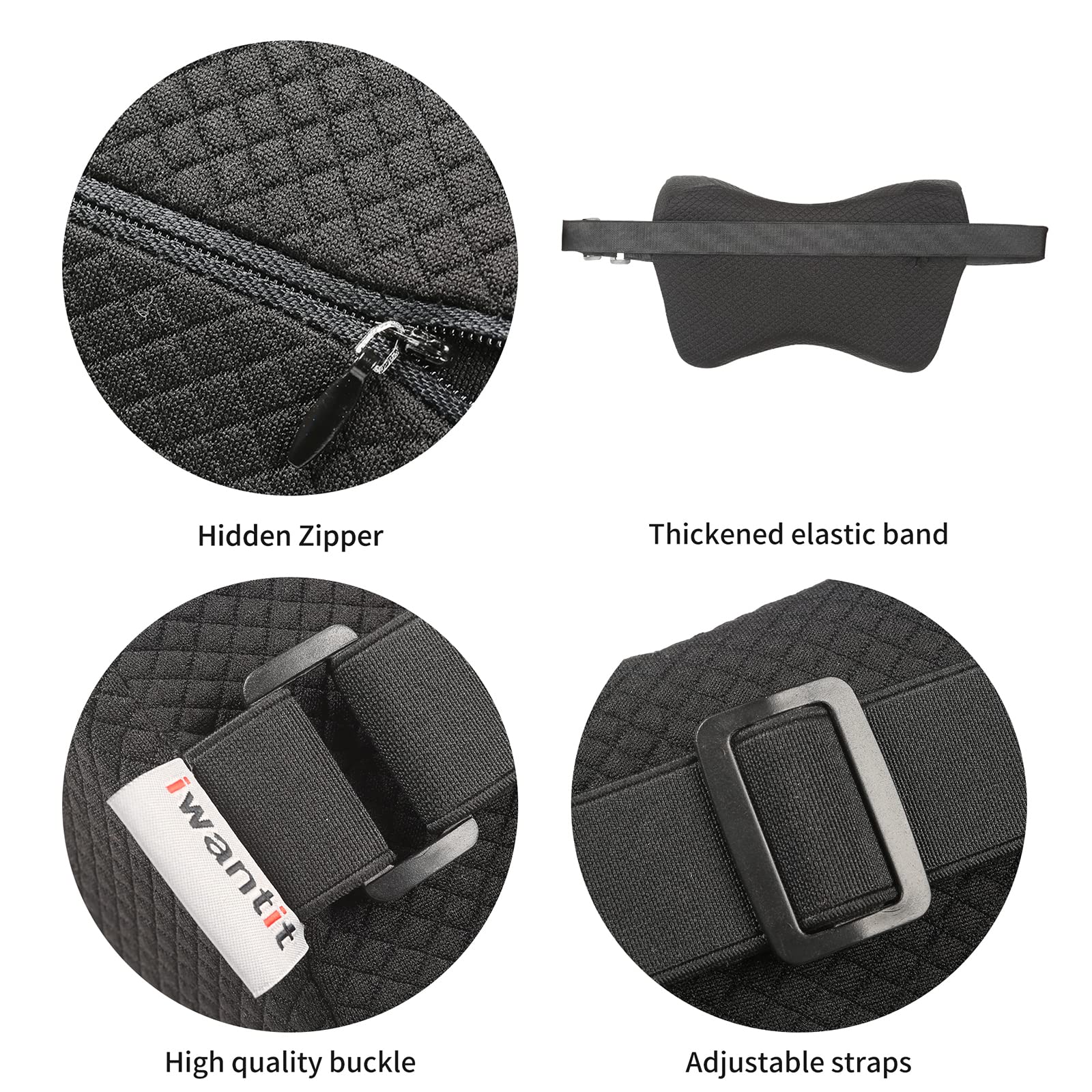 iwantit memory foam core blends softness with durability for daily use.