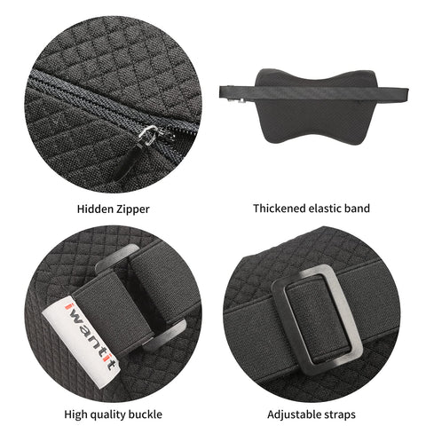 iwantit memory foam core blends softness with durability for daily use.