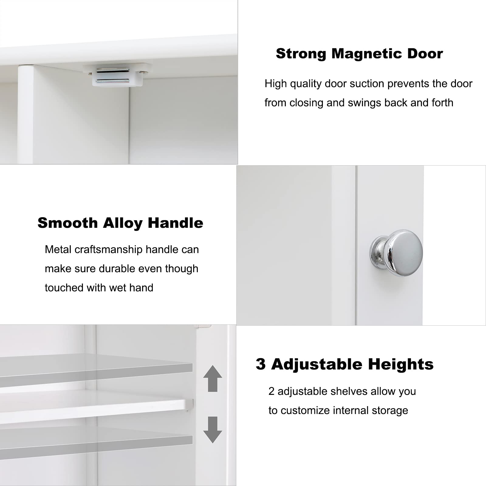 Iwell finish uses waterproof paint for easy cleaning in wet bathrooms.
