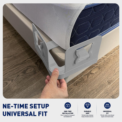 IXBIXB adjustable bed compatibility stays put when raising or lowering.