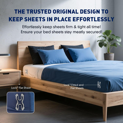 IXBIXB anti-skid pads grip mattress edges for a secure seal.