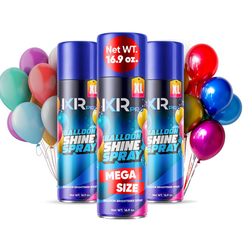ixirpro Balloon Shine Spray can for fast glossy finish on balloons