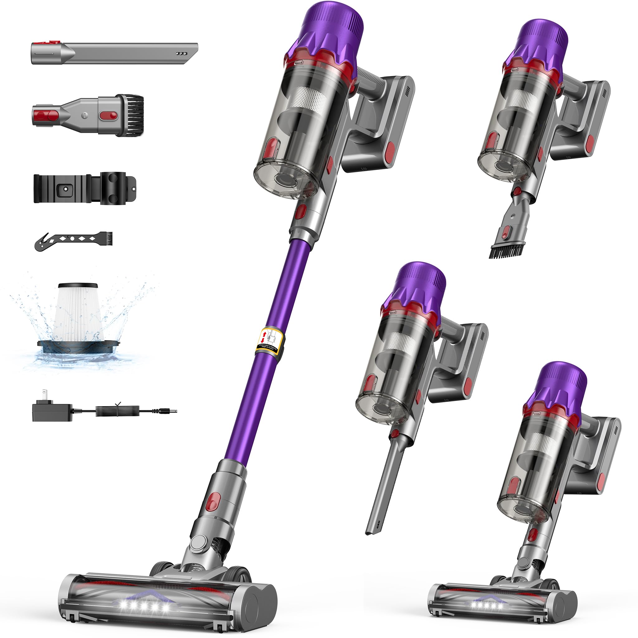 iXlion cordless vacuum shows powerful suction for deep cleaning on floors