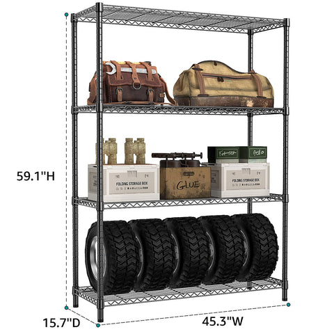 Easy-assembly IZEUK shelf shown without tools, ready in minutes.