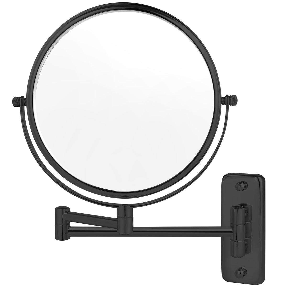 IZHIBATU 8-inch makeup mirror with 10X magnification for precise detail work.