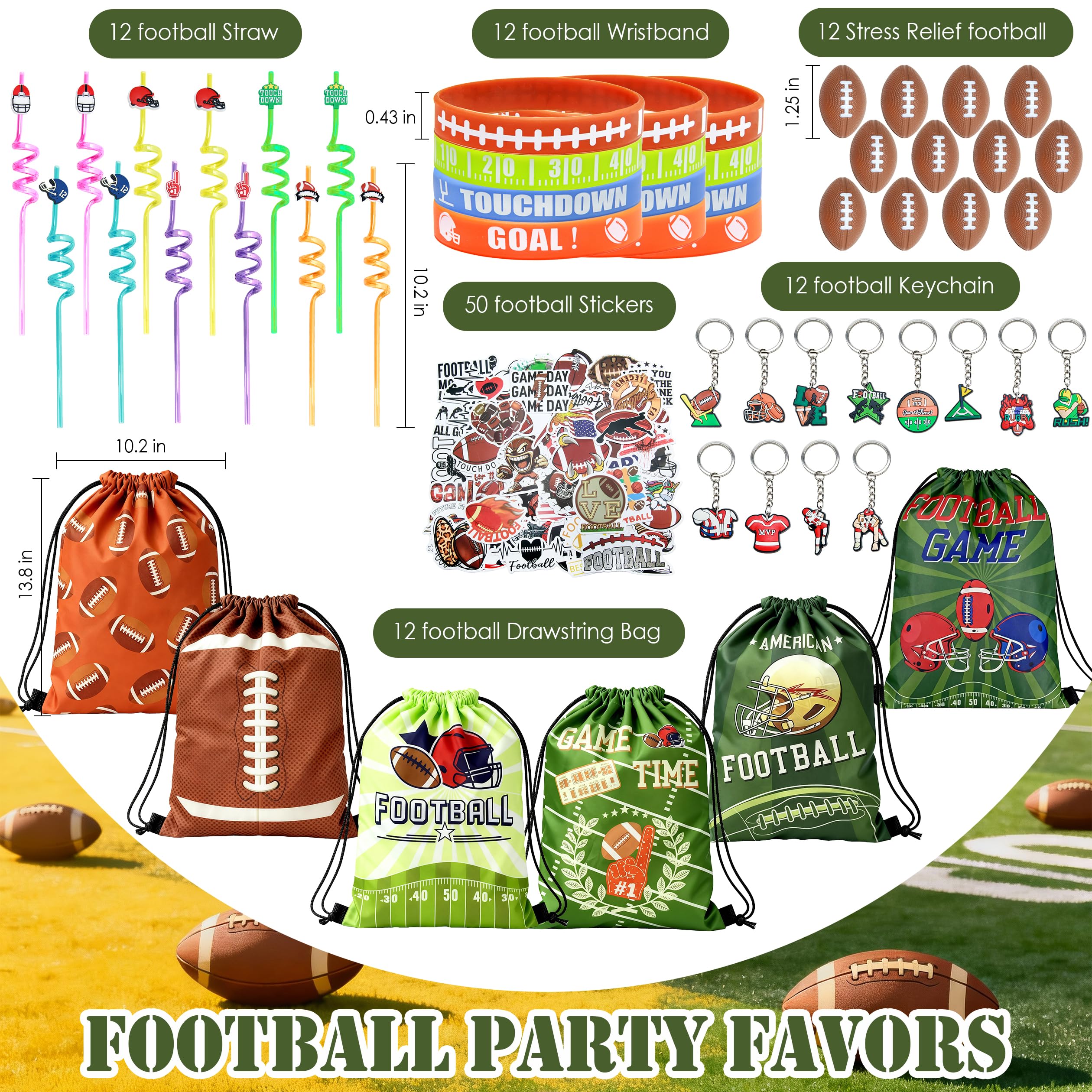 J6&H6 football keychains for team spirit and everyday use