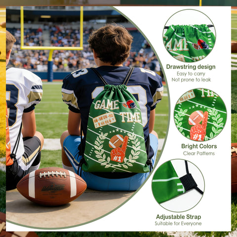 J6&H6 football straws pack for festive drinks