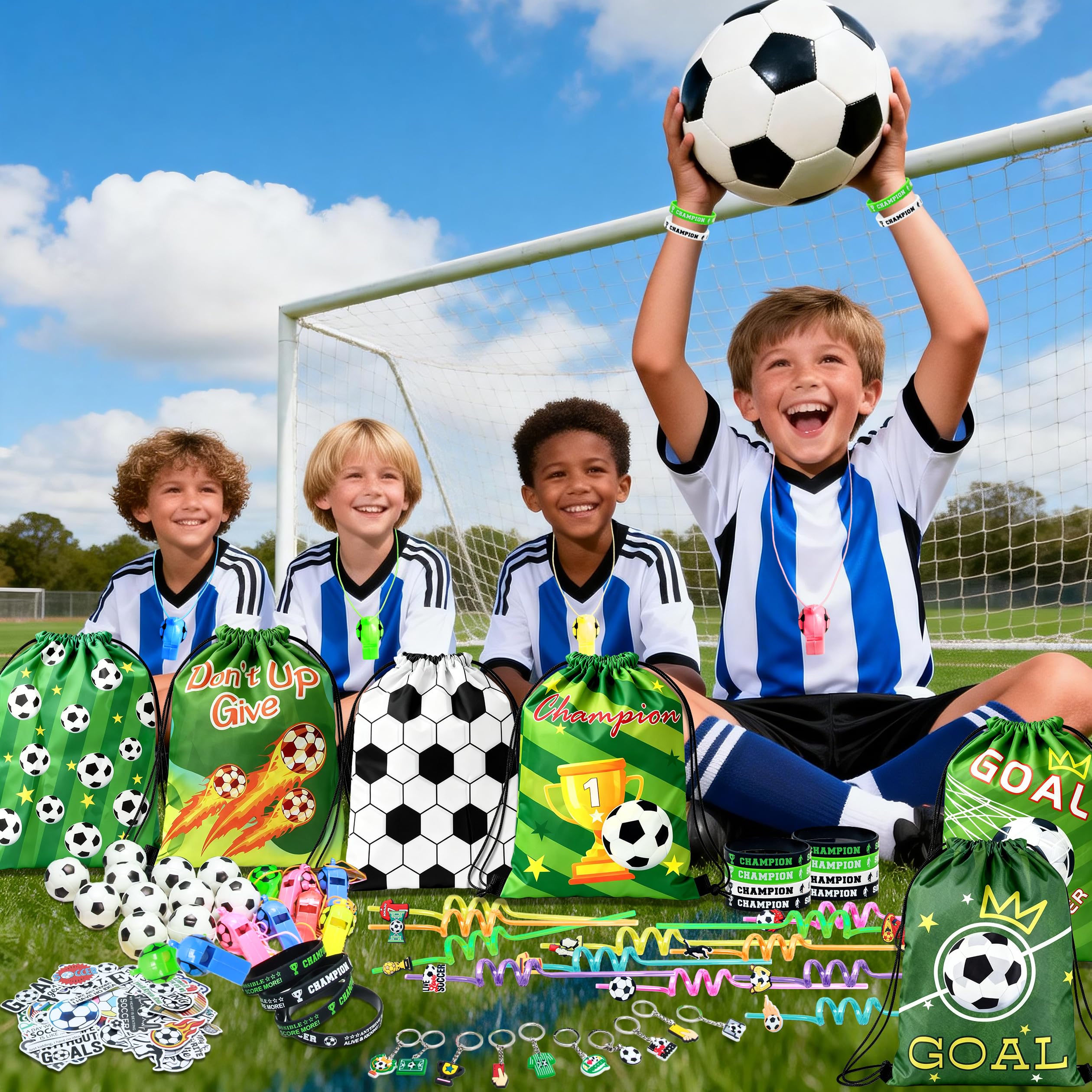 J6&H6 stress-relief soccer ball with soft texture for tactile fun.