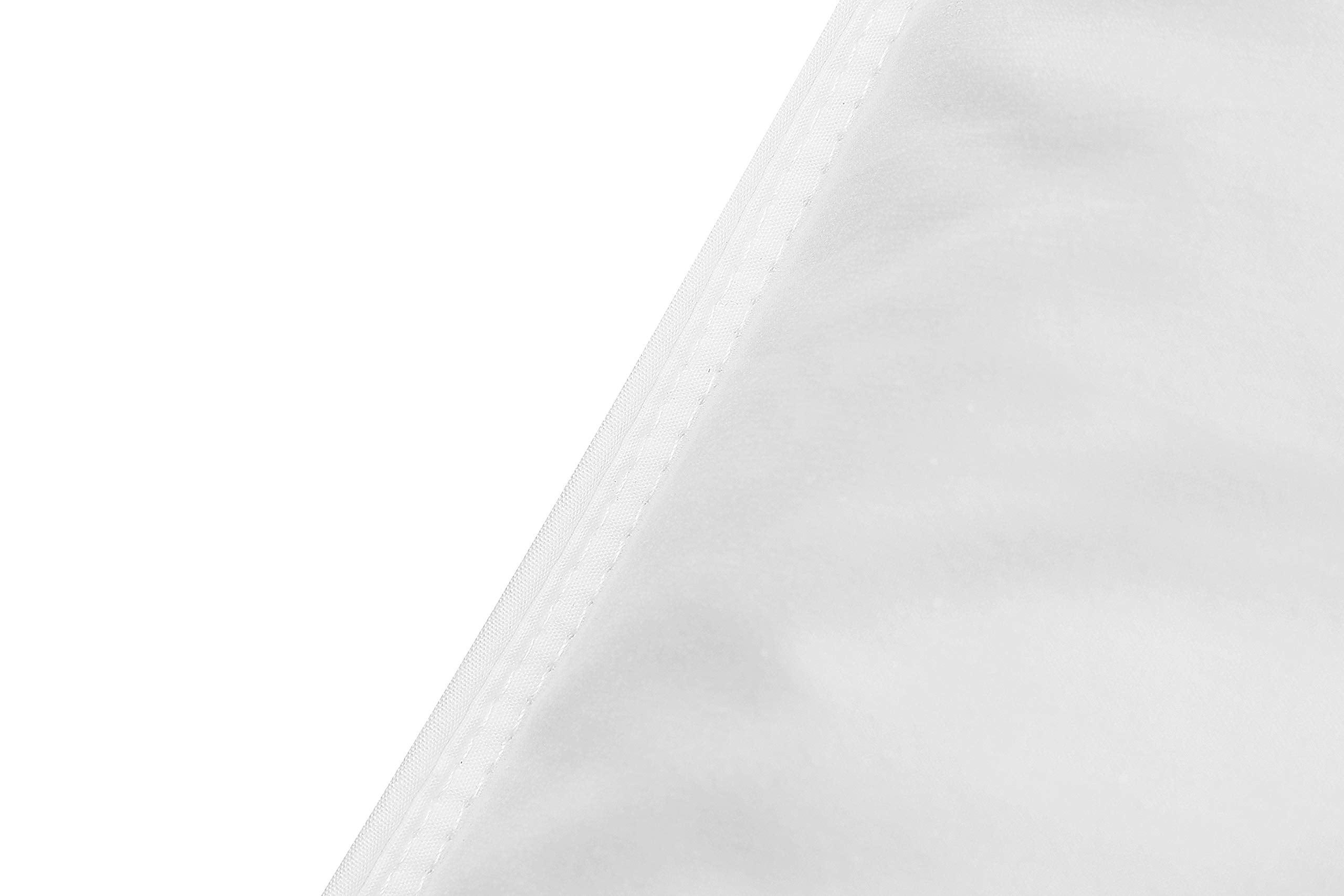 JA COMFORTS machine-washable pillow for easy care.