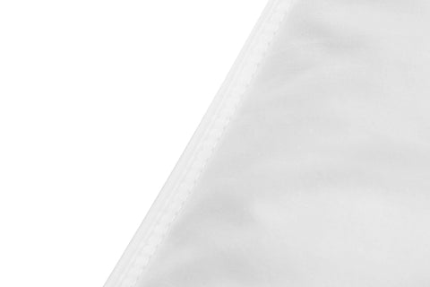 JA COMFORTS machine-washable pillow for easy care.