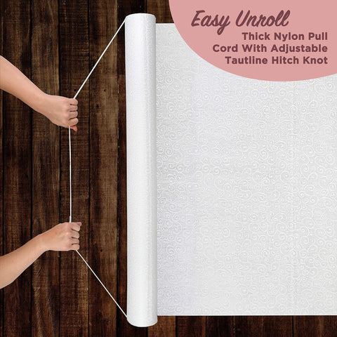J&A Homes aisle runner with included tape for secure venue setup