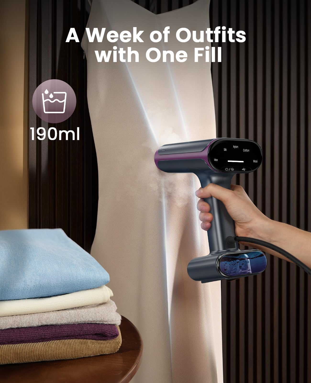 Jack & Rose dust chamber captures pet hair for a cleaner finish.