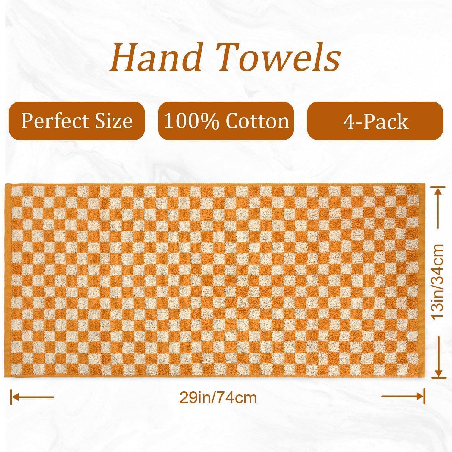 Double-stitched hem and fade-resistant dye help towels stay vibrant.