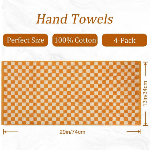Double-stitched hem and fade-resistant dye help towels stay vibrant.