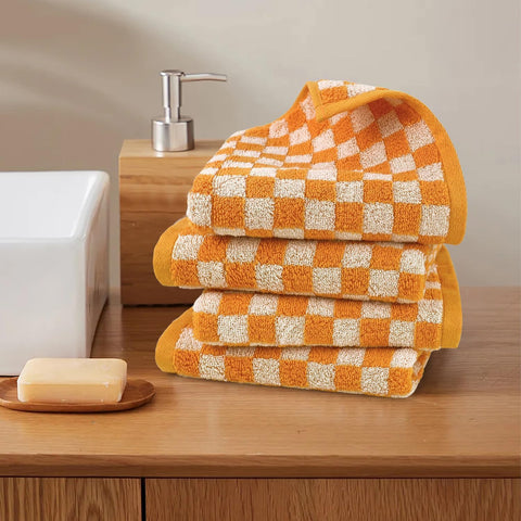 Soft and snugly feel adds a cozy touch to any bathroom or kitchen.