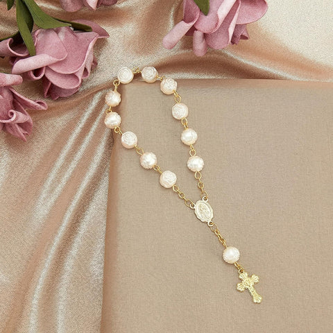Jadive baptism rosaries as christening favors suitable for guests