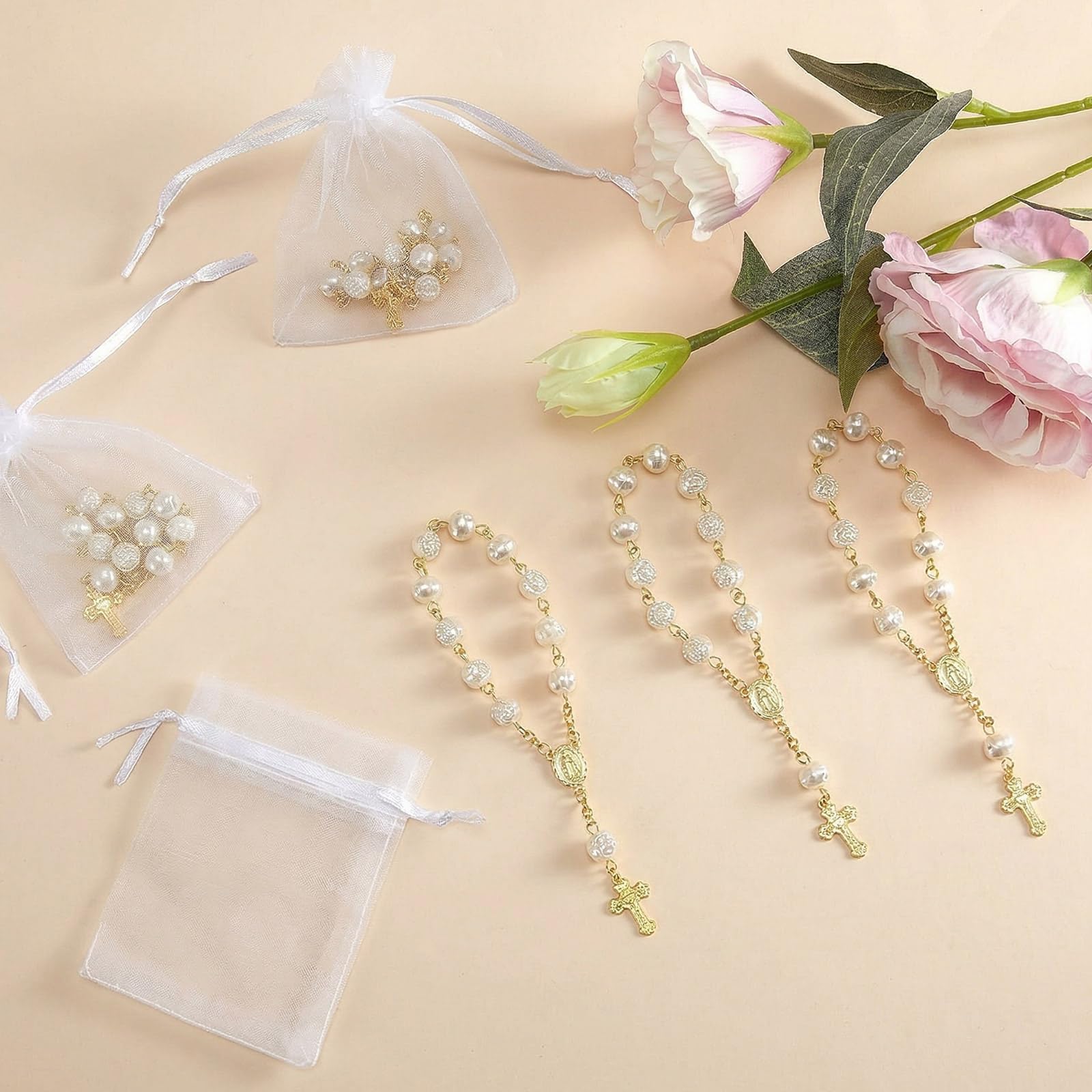 Jadive rosaries sized 4.5 inches, ideal for portable decor and gifts