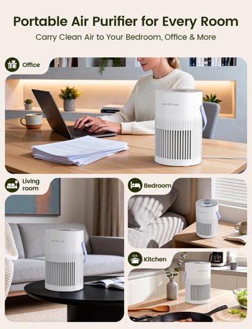 Jafanda energy-saving mode reduces lights and noise.