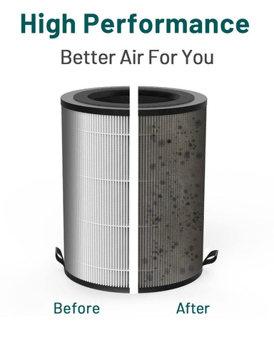 Jafanda JF100 activated carbon filter removes room odors.