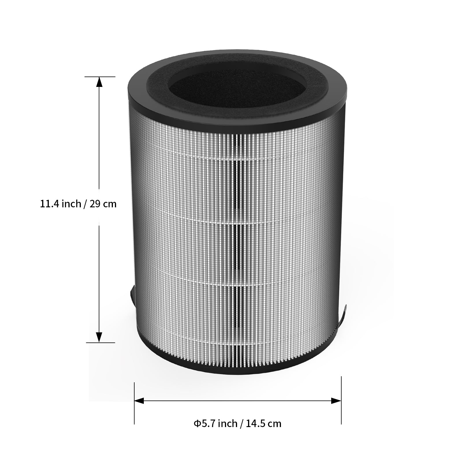 Jafanda JF100 compact design highlights purifier fit.