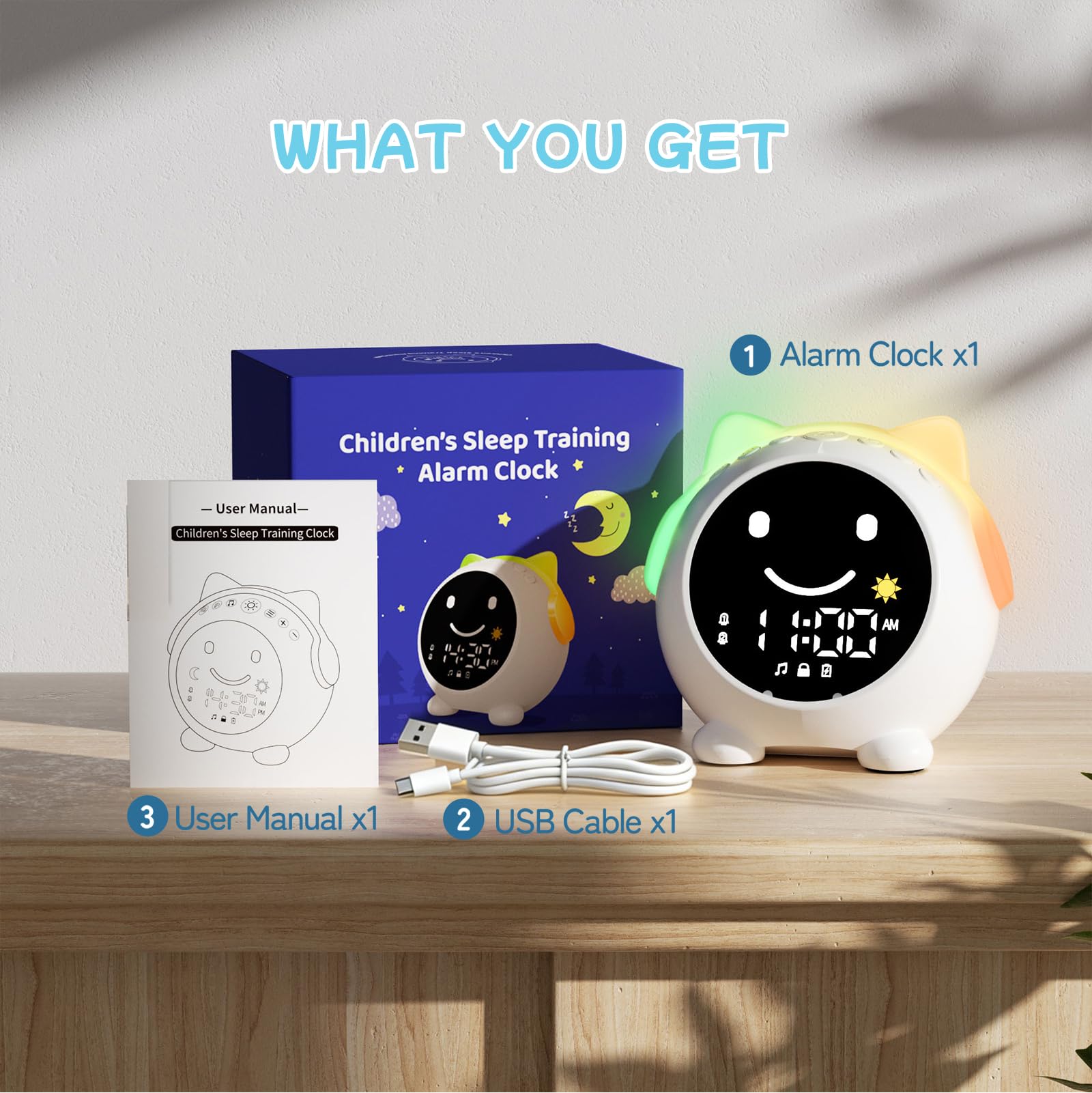 JAHUYU Kids Alarm Clock warranty and support for peace of mind.