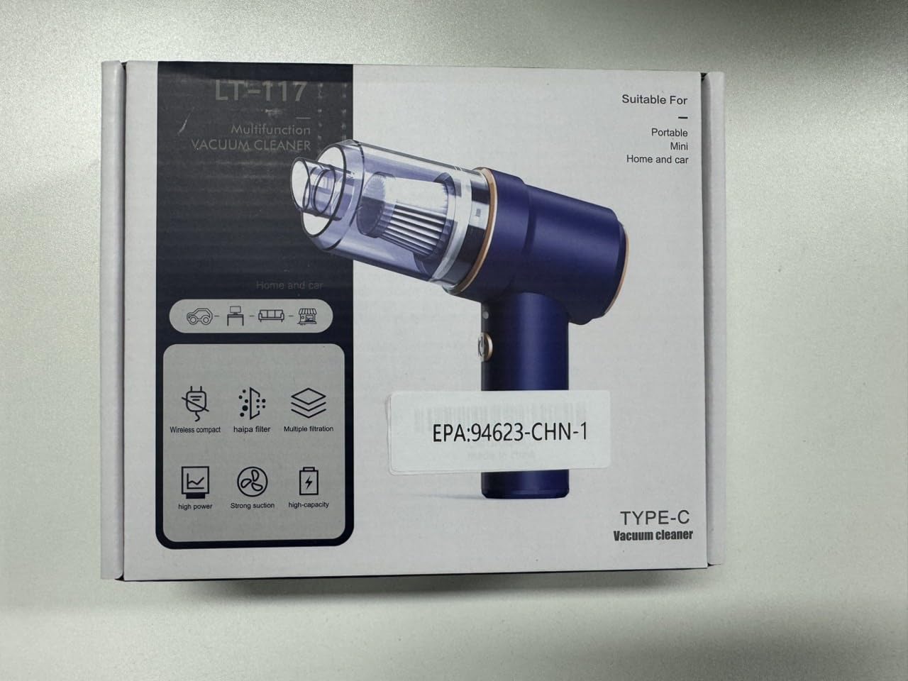 Jahy2Tech ergonomic blue handheld design fits comfortably in hand
