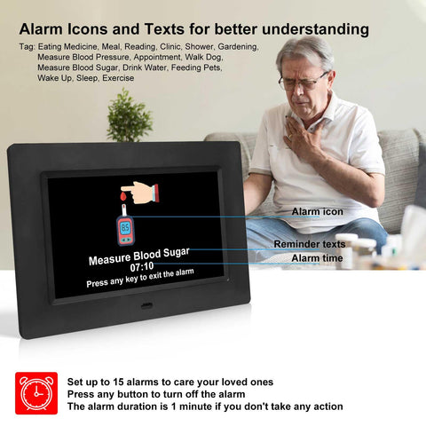 Jaihonda clock offers five display interfaces to suit preferences and lighting.