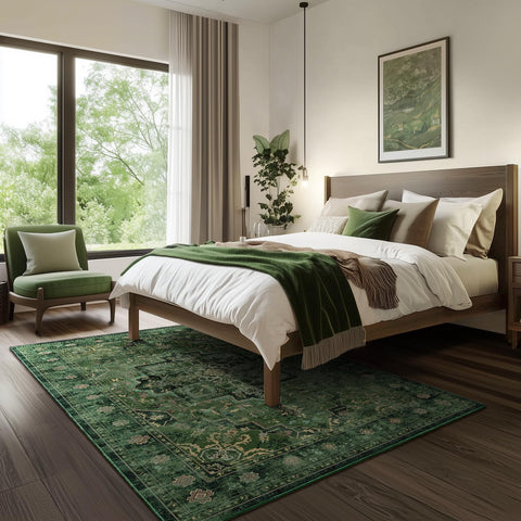 Jainmy rug washable design for easy cleaning and long-lasting color