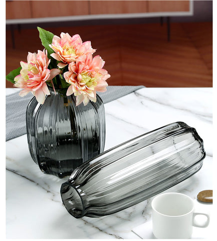 JAKY-Global packaged vase, securely wrapped to prevent transit damage.