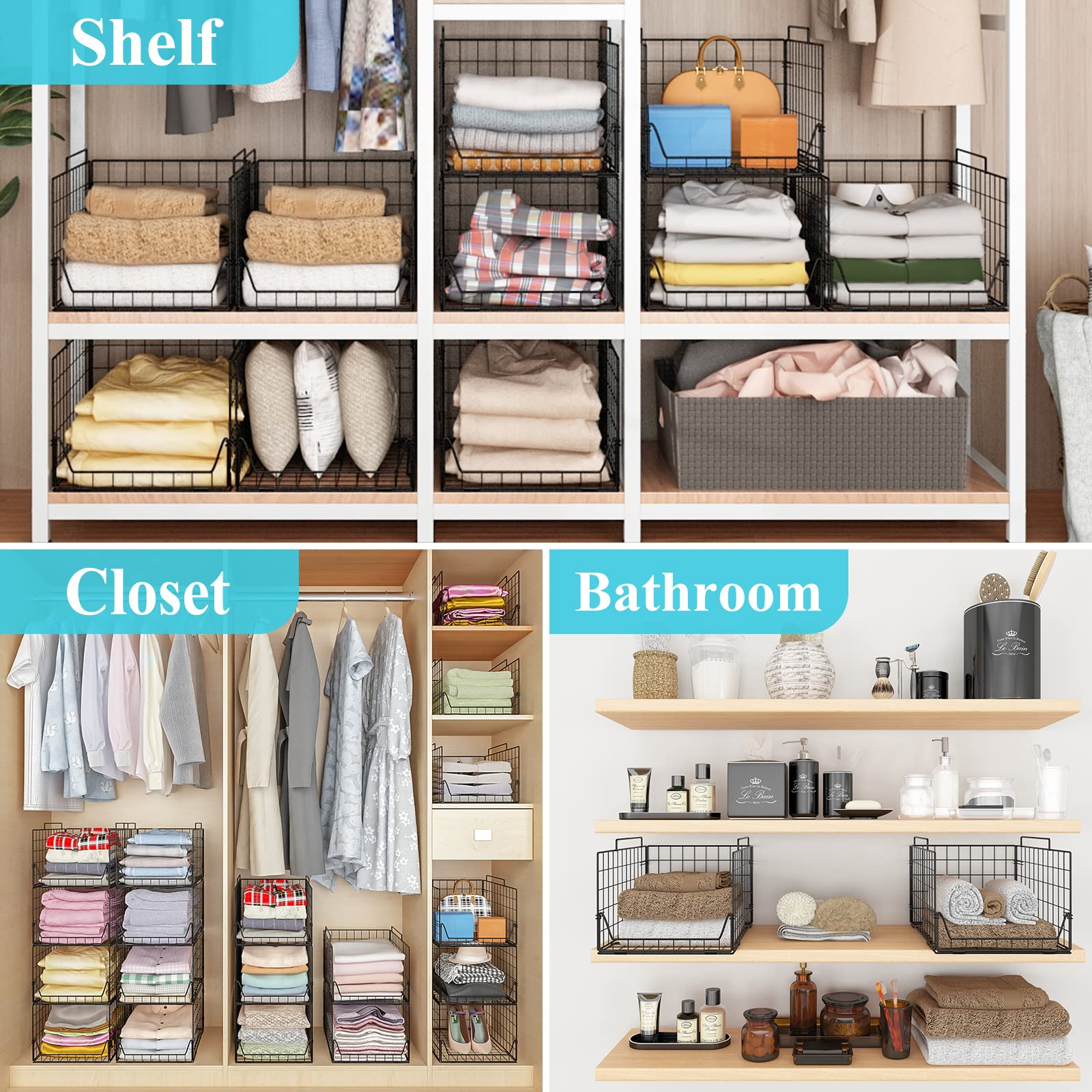 Jakyitvi baskets suit laundry rooms for easy laundry prep