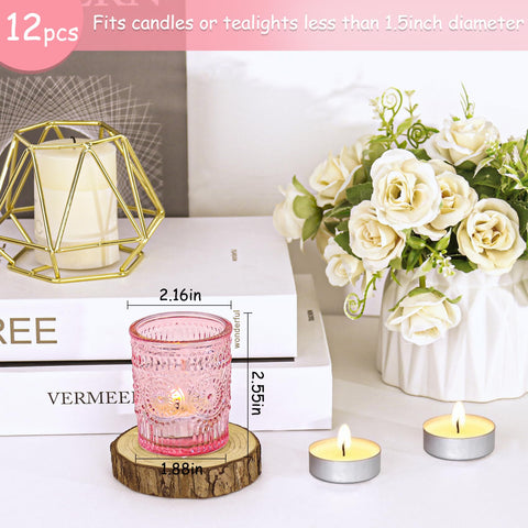 JALANCY tealight holders for table centerpieces, ideal for weddings or events