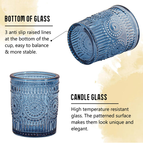 JALANCY vintage sunflower embossed candle holder highlights warm nostalgic decor