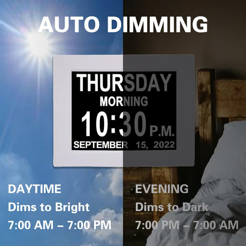 JALL multi-language support clock suitable for multilingual homes