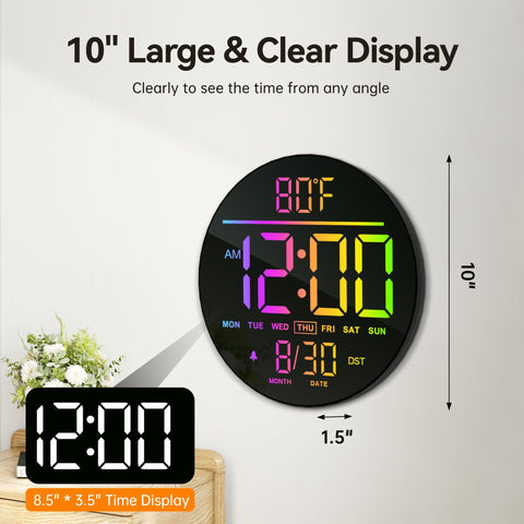 JALL packaging presents a gift-ready clock for birthdays or holidays.