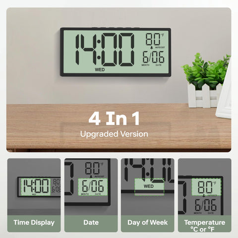 JALL versatile design supports wall mounting or desktop placement for flexible use.