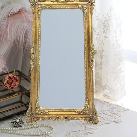 JANDERART Wedding or bridal decor mirror adds vintage charm to ceremonies.