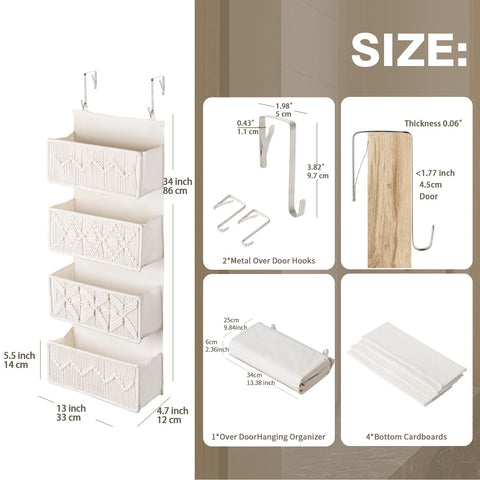 janebeauties Canvas-pocket design with reinforced bottoms keeps items in shape.