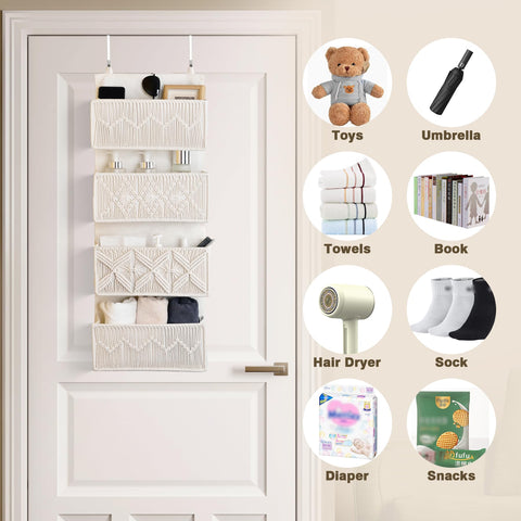 janebeauties Easy setup with adjustable hooks ensures secure hanging.