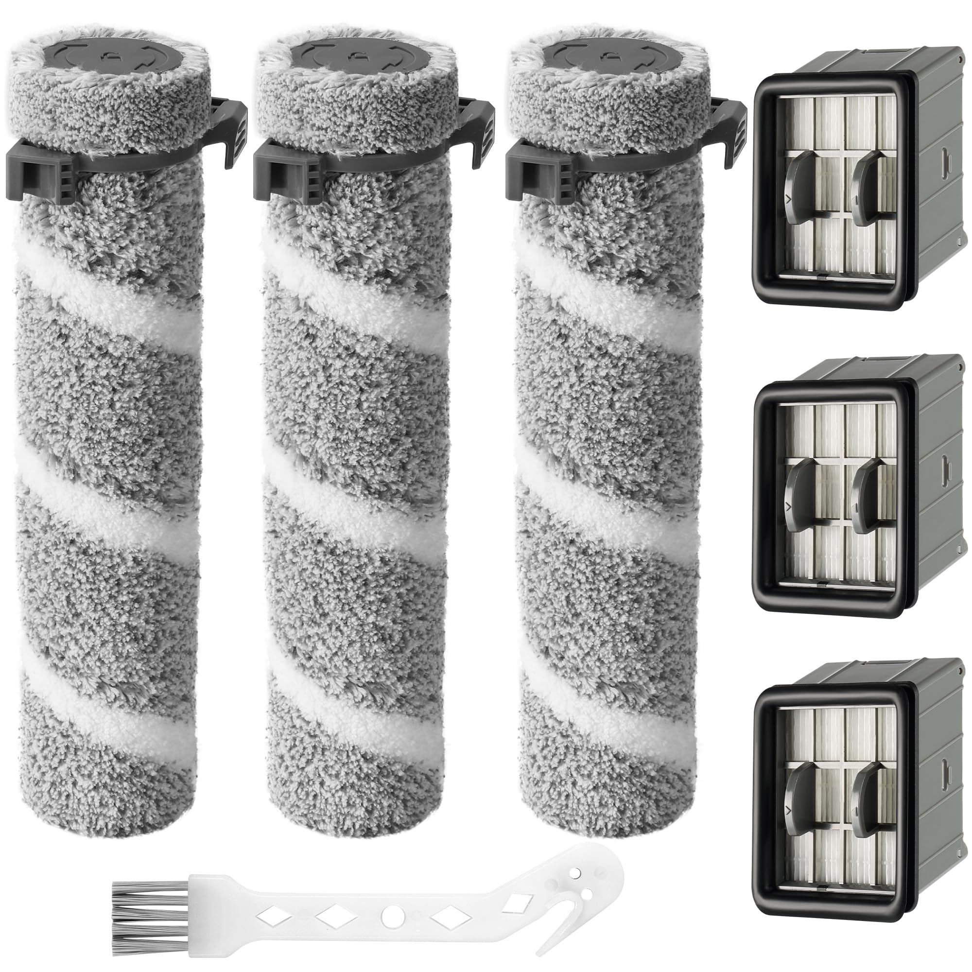 Janedtcyy OmniForce brush roll enhances debris pickup on floors