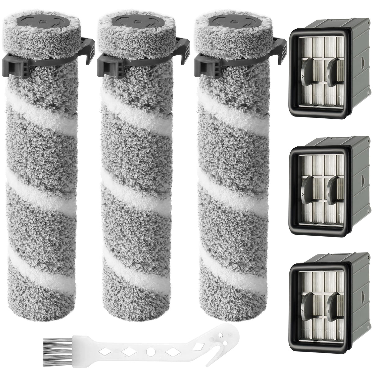 Janedtcyy OmniForce brush roll enhances debris pickup on floors