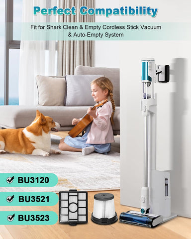 Janedtcyy Shark BU3523 HEPA filter captures micro particles for a fresher home